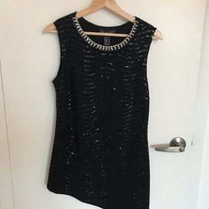 FRANK LYMAN SEQUIN TOP